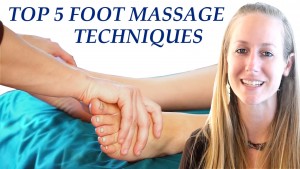 Don't fancy a full body massage? How about a foot massage instead